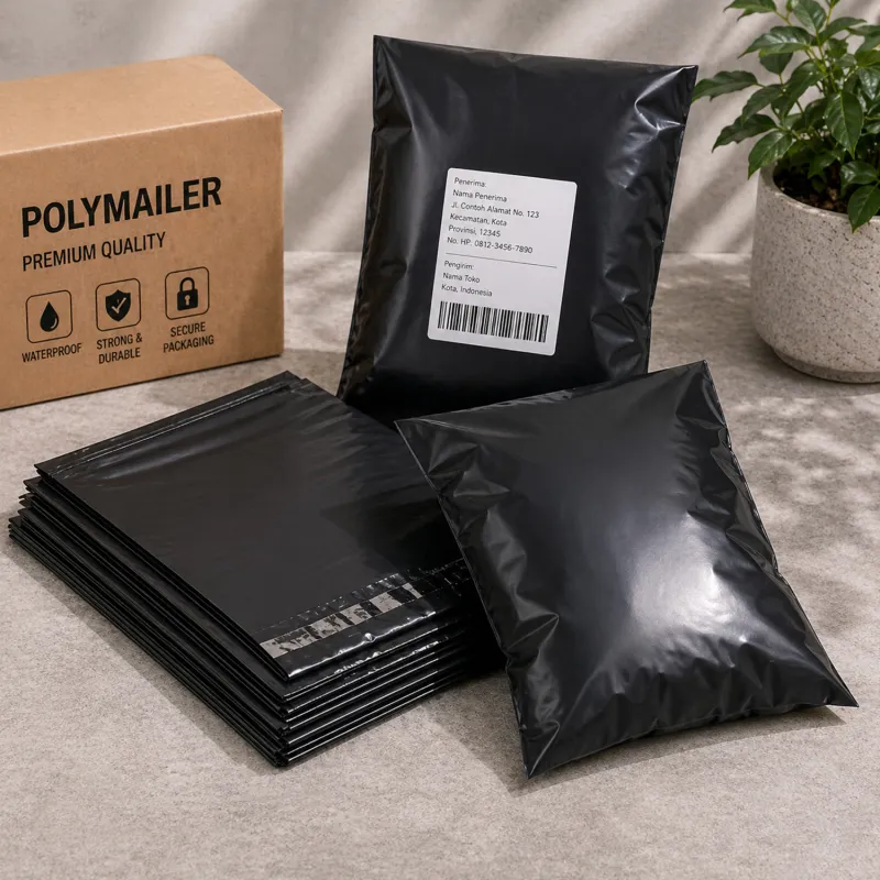 Polymailer Hitam